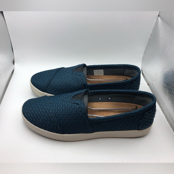 Toms Shoes - Toms blue loafers womens size 7